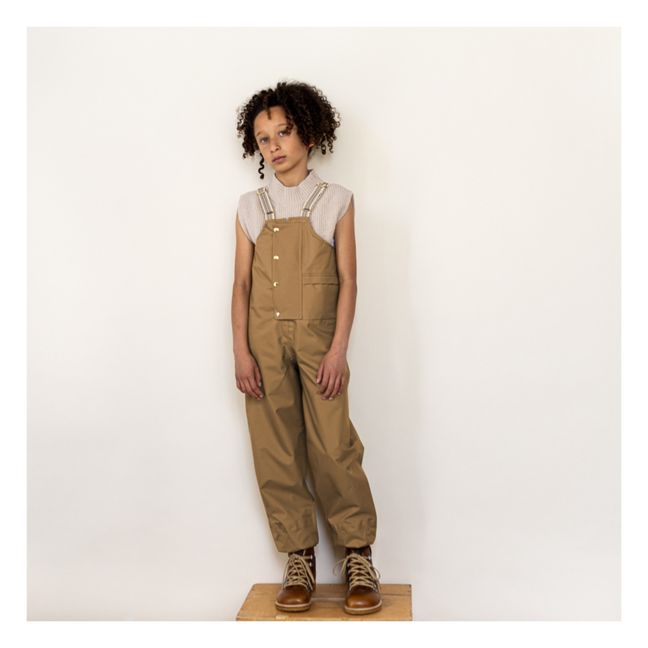 Recycled Polyester Overalls | Sand
