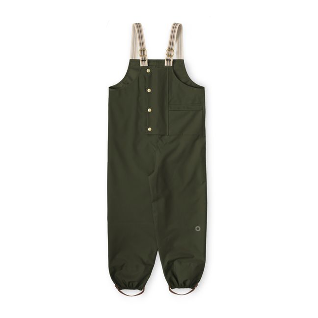 Recycled Polyester Overalls | Verde scuro