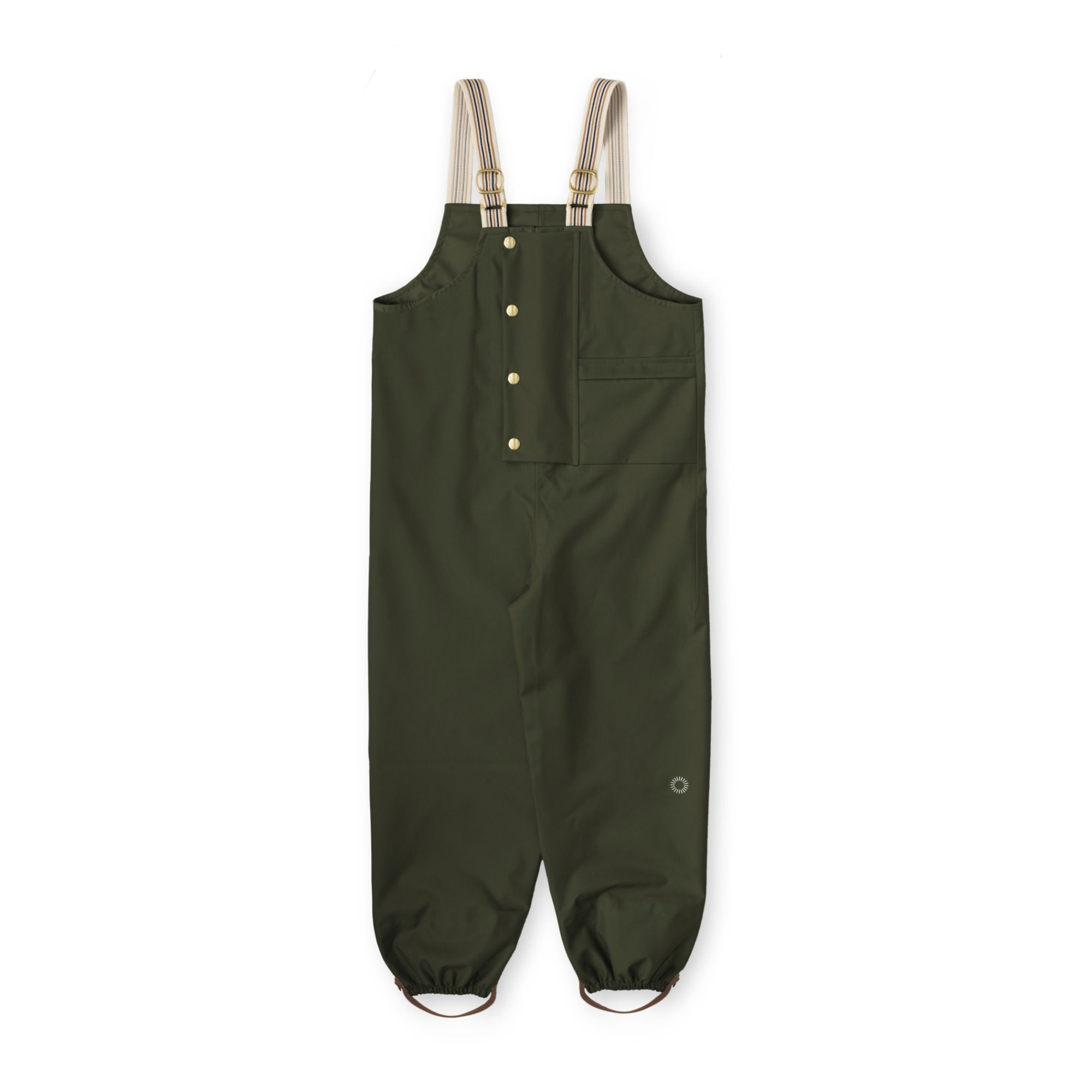 Recycled Polyester Overalls | Verde Oscuro- Imagen del producto n°0