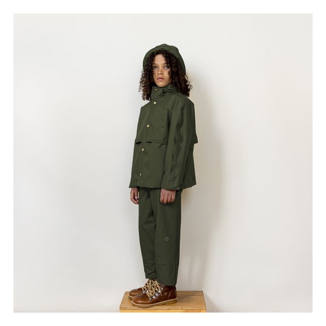 Sailor Recycled Polyester Trousers | Dark green