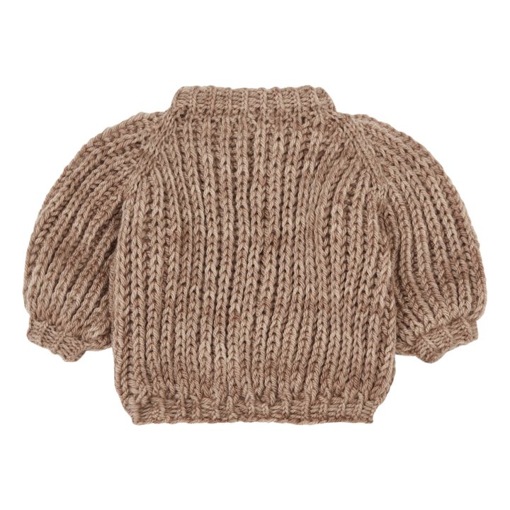 Aava Merino Wool Sweatshirt | Braun- Produktbild Nr. 1