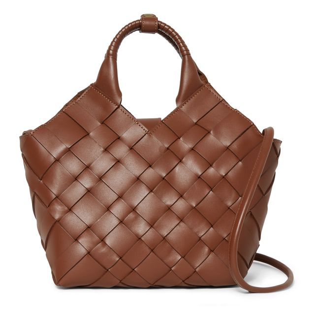 Misu Leather Bag | Braun