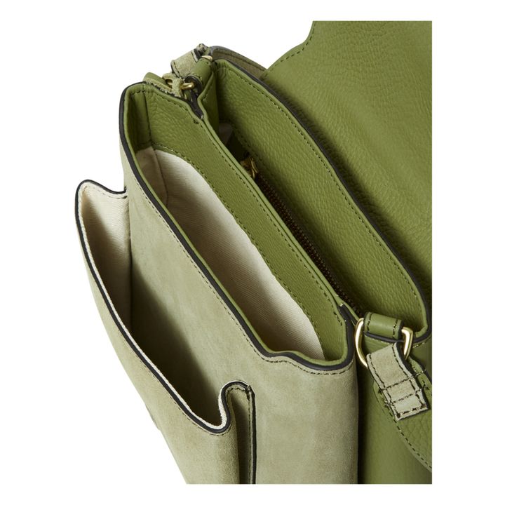 Nami Mini Suede Bag | Verde- Imagen del producto n°4