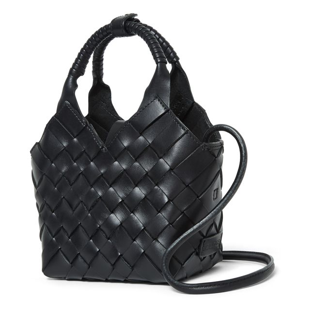 Misu Mini Leather Bag | Black