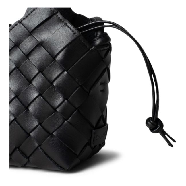 Misu Mini Leather Bag | Black