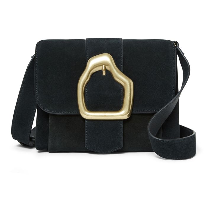 Nami Mini Suede Bag | Black- Product image n°0
