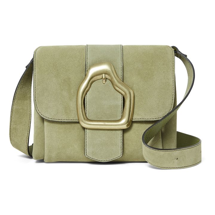 Nami Mini Suede Bag | Verde- Imagen del producto n°0