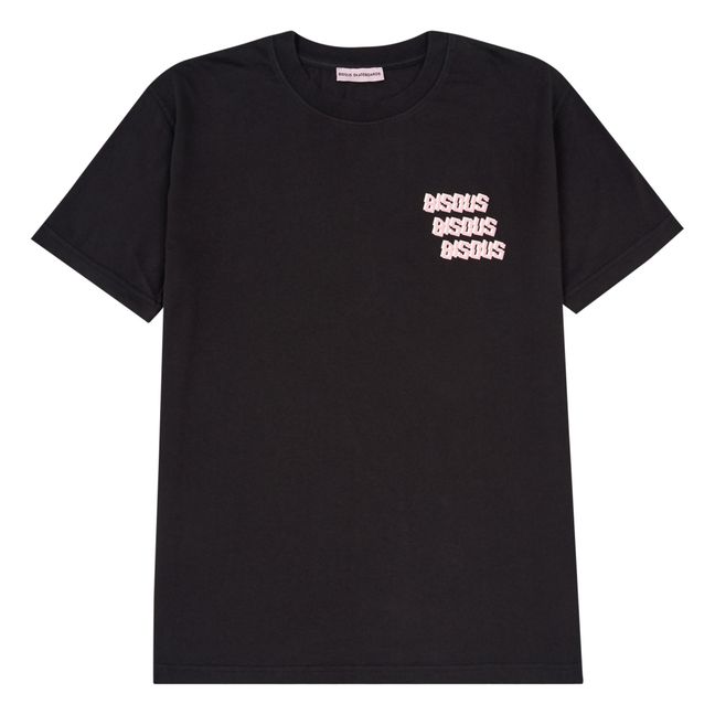 T-shirt Bisous | Noir