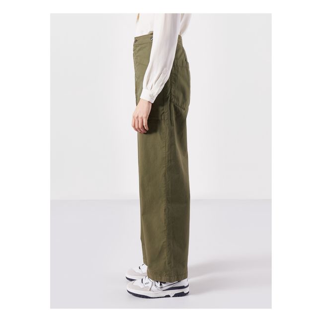 Pantalones Parker - Colección Mujer -  | Verde Kaki