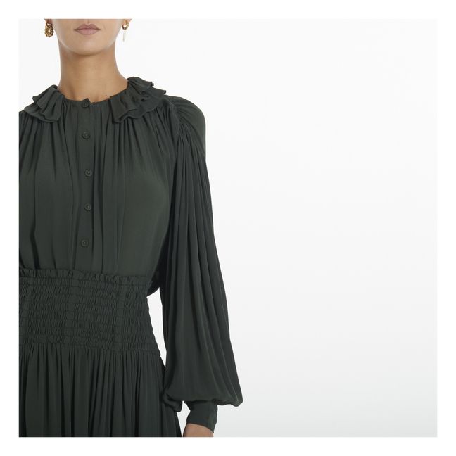 Falda Sol | Verde Oscuro