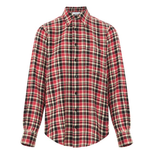 Costeria Checked Shirt | Rosso