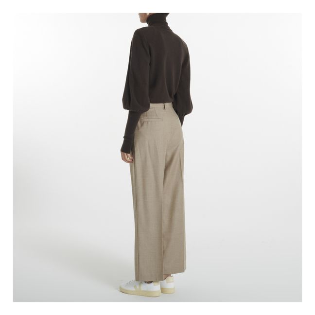 Brocoli Woollen Jumper | Marrone