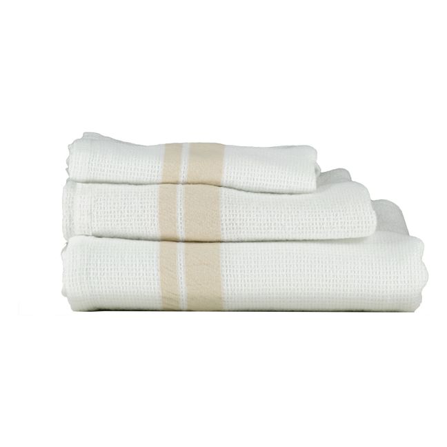 Cotton Waffle Towel | Beige