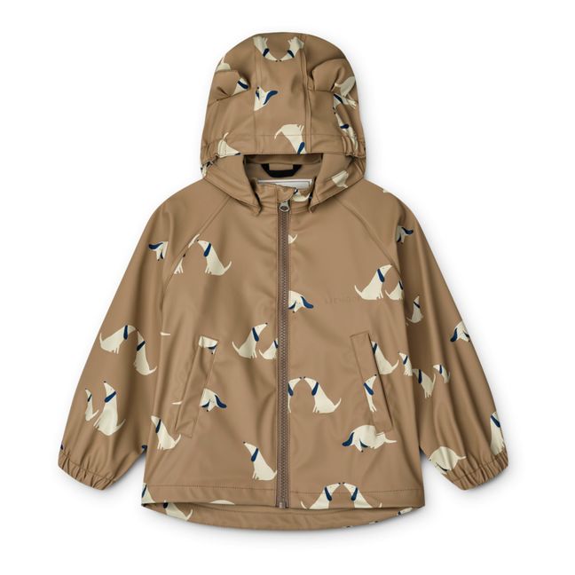 Recycled Polyester Rain Set | Beige