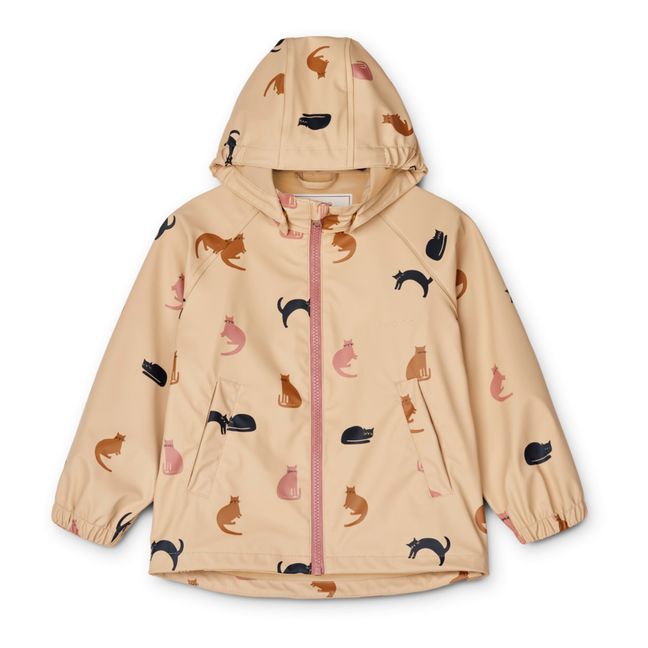 Moby Recycled Polyester Print Rain Set | Rosa