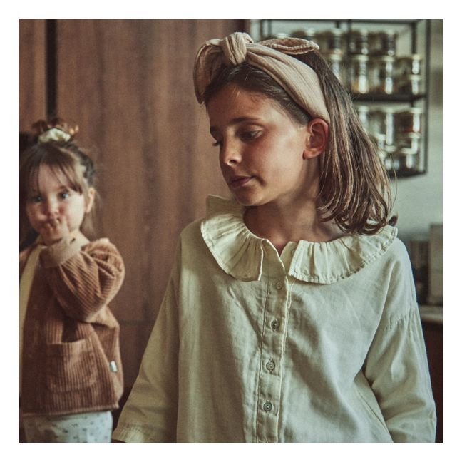 Blouse Gaze de Coton Aronie | Crème