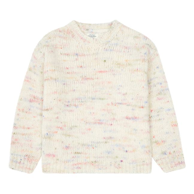 Marcela Alpaca Wool Sweater | Weiß