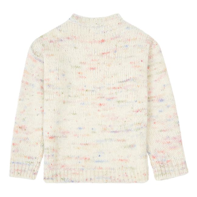 Marcela Alpaca Wool Sweater | Weiß