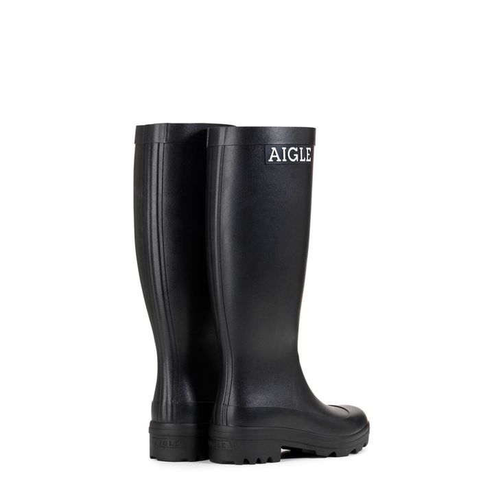 Atelier Aigle Rain Boots | Negro- Imagen del producto n°2