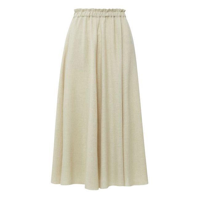 Etamine Woollen Skirt | Seidenfarben
