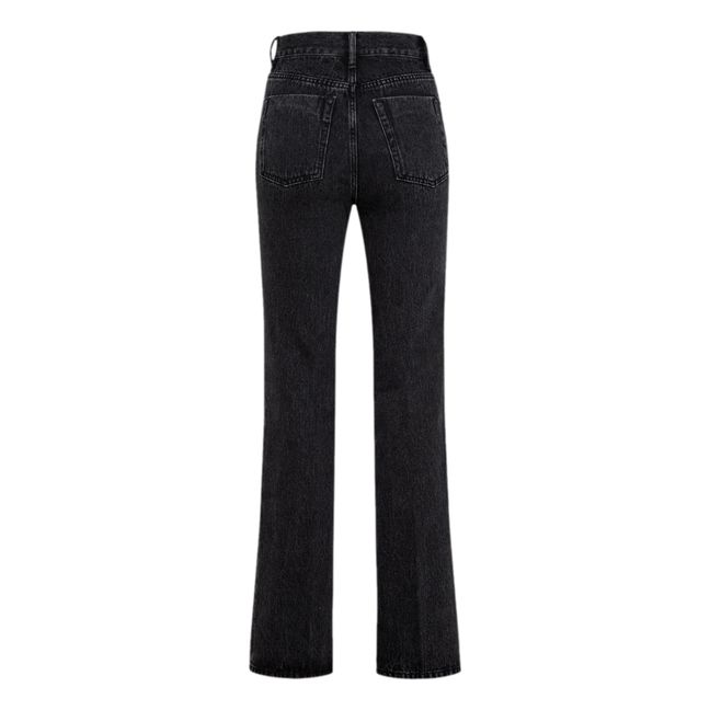 Pantalón vaquero Flare | Negro