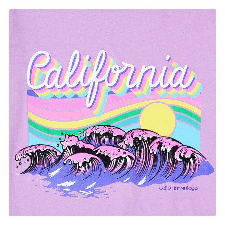 Cali Wave T-shirt | Lila- Produktbild Nr. 1