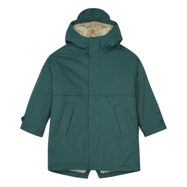 Parka Fourrée Desert Fox | Vert foncé