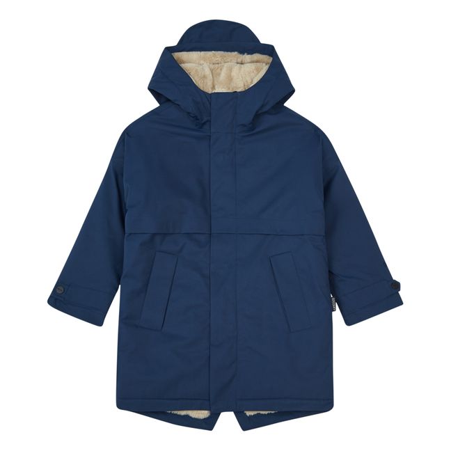 Parka Fourrée Desert Fox | Bleu marine