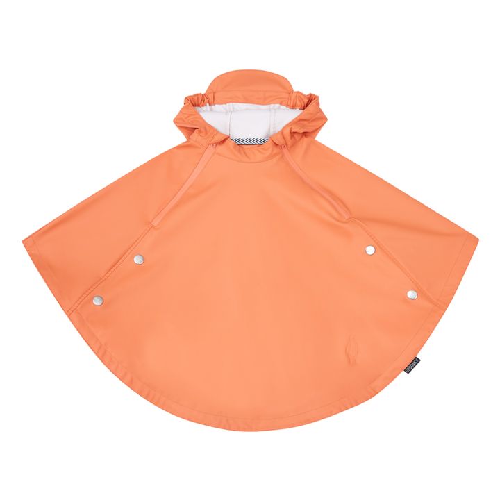 Crouching Tiger Waterproof Cape | Coral- Imagen del producto n°0