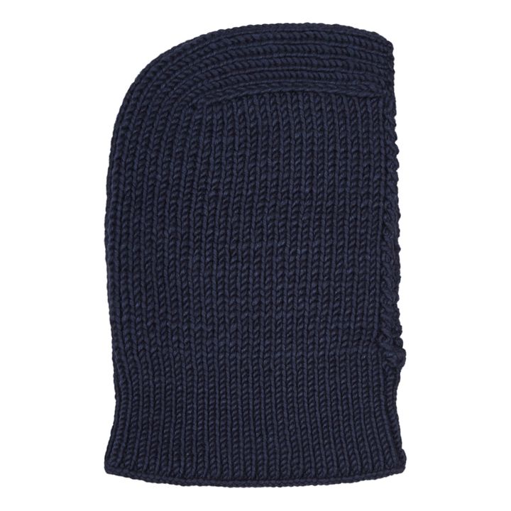 Karakoram - Wool and Silk Balaclava - Navy blue | Smallable