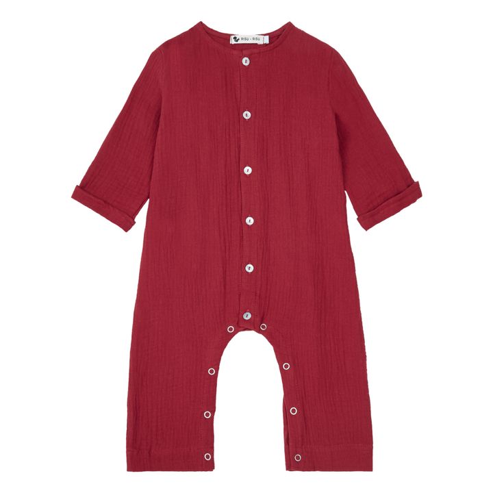 Cosi Jumpsuit | Red- Product image n°0