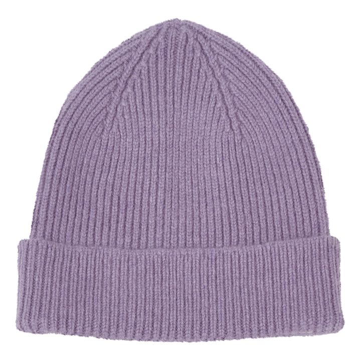 Mütze Wolle und Angora | Lavendel- Produktbild Nr. 0