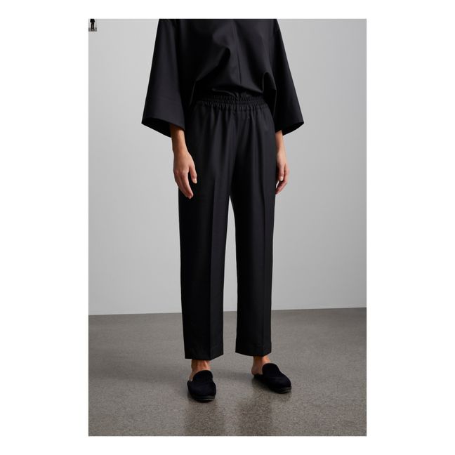 Pantalon Anna Coton Bio | Noir