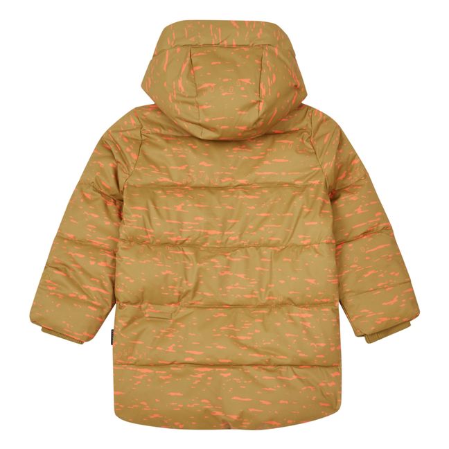 Tiger Eye Puffer Jacket | Ocra
