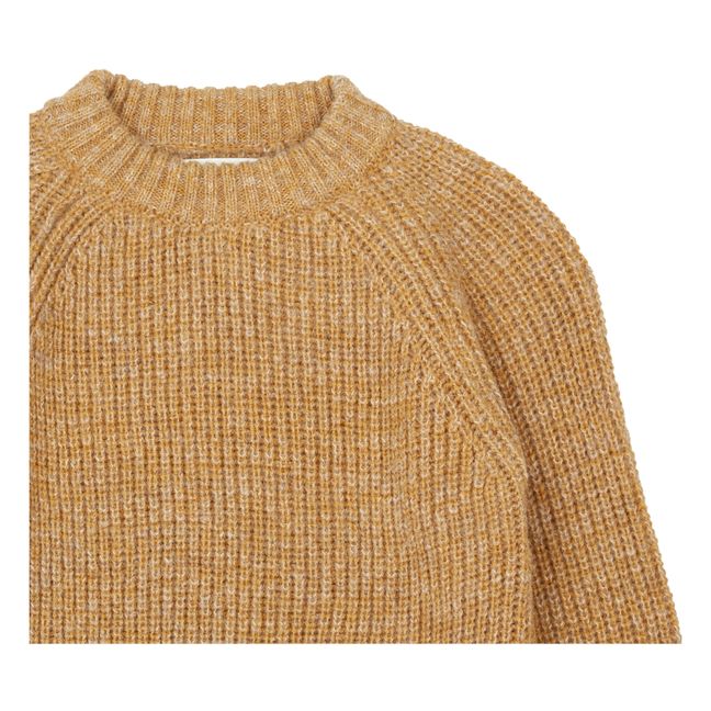 Jackson Alpaca Wool Sweater | Amarillo Mostaza