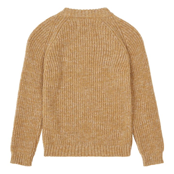 Jackson Alpaca Wool Sweater | Giallo senape- Immagine del prodotto n°2