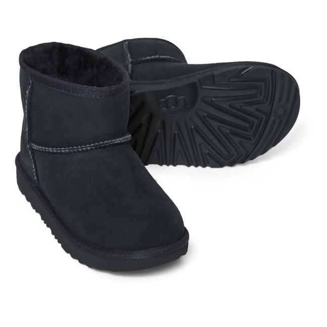 Boots Gefüttert Classic Mini II | Schwarz