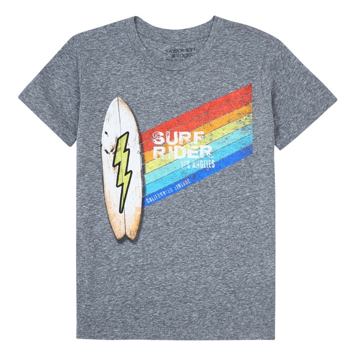 Surf Rider T-shirt | Gris- Imagen del producto n°0