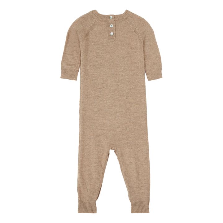 Daydream Merino Wool Jumpsuit | Camel- Product image n°1