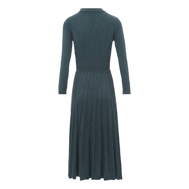 Lucia Knit Dress | Verde scuro
