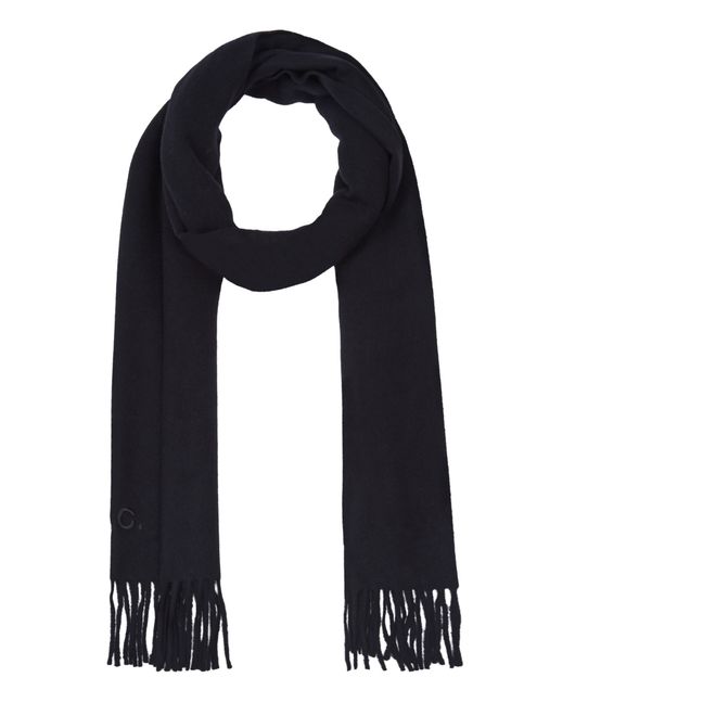 Ambroise Embroidered Scarf  | Negro