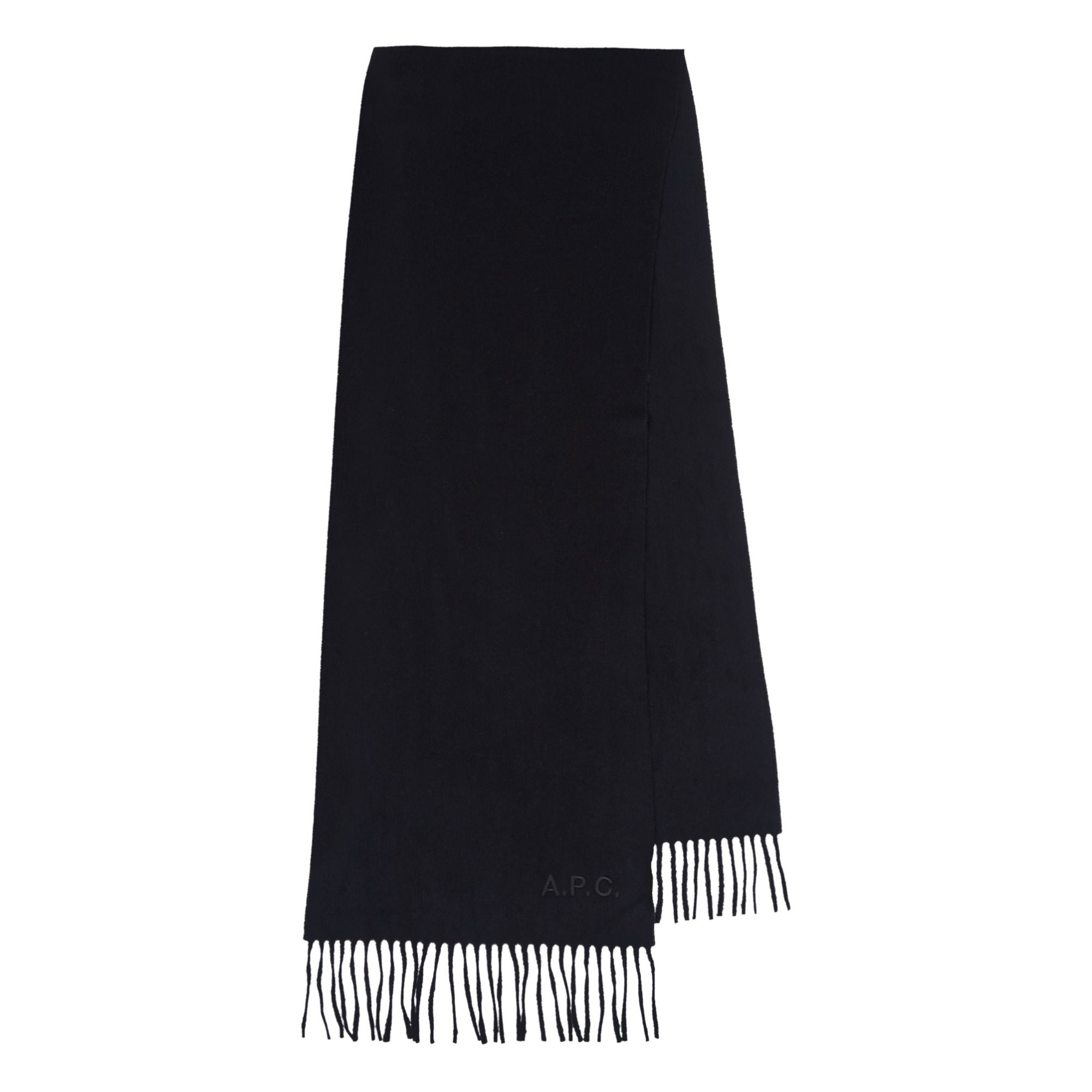 Ambroise Embroidered Scarf | Black