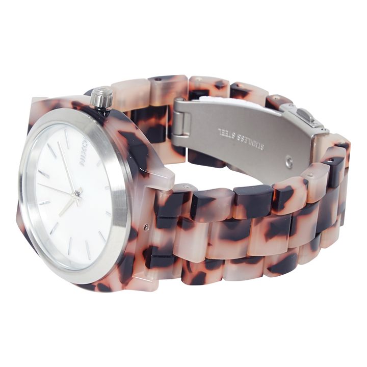 Time Teller Acetate Watch | Pale pink- Product image n°1
