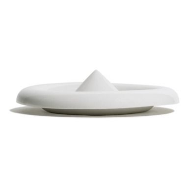 Porte-savon en porcelaine Halo | Blanc