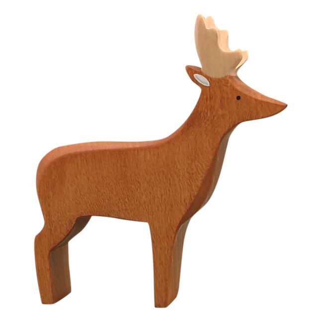 Statuetta in legno, motivo: cervo