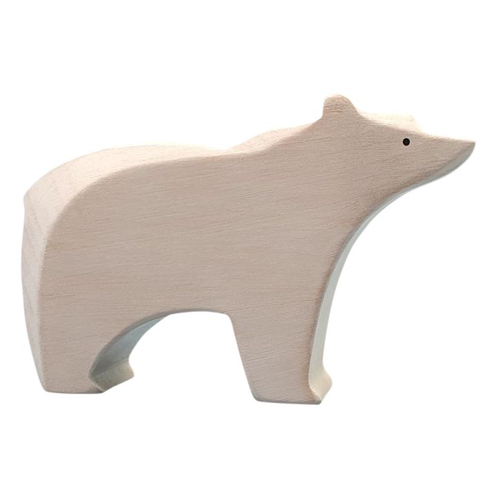 Figurine en bois Ours polaire- Product image n°0
