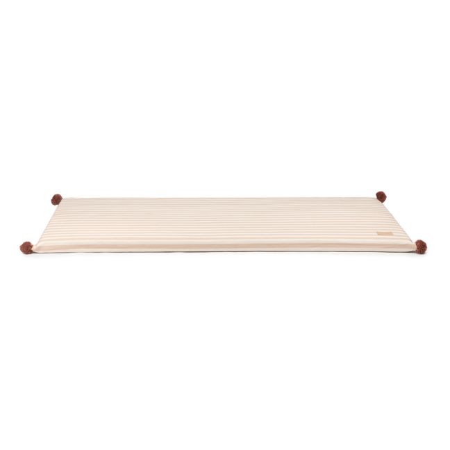 Matelas de sol Majestic en coton bio | Taupe