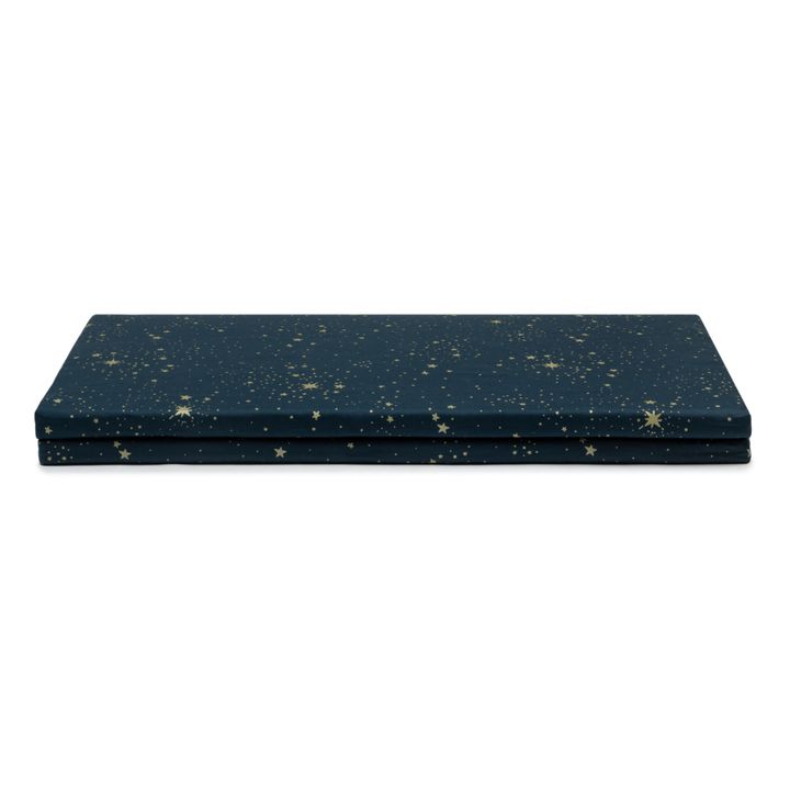 Bebop Organic Cotton Foldable Floor Mat | Navy blue- Product image n°4
