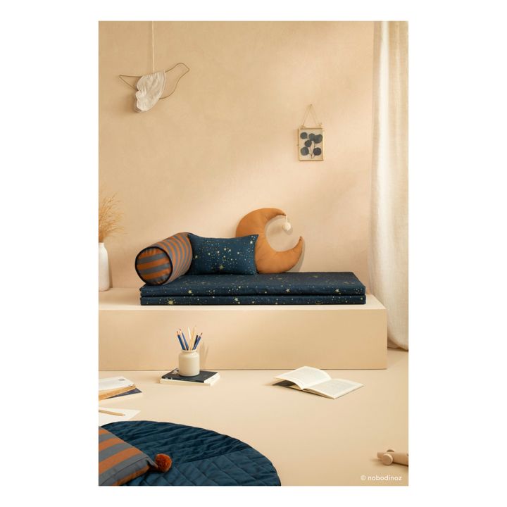 Bebop Organic Cotton Foldable Floor Mat | Navy blue- Product image n°2