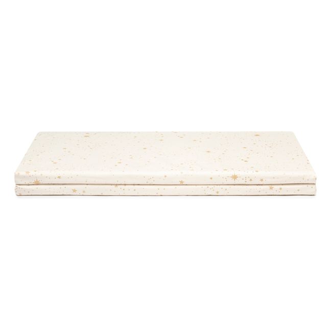 Bebop Organic Cotton Foldable Floor Mat | Gold